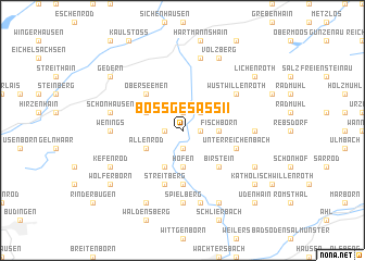 map of Böß-Gesäß II