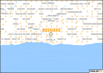 map of Bossière