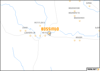 map of Bossindo