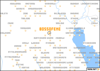 map of Bossofémé
