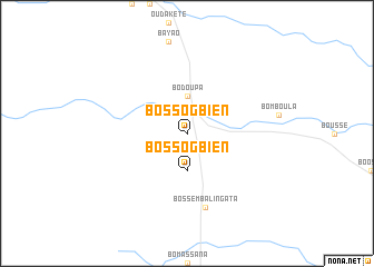 map of Bossogbien