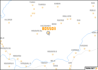 map of Bosso II