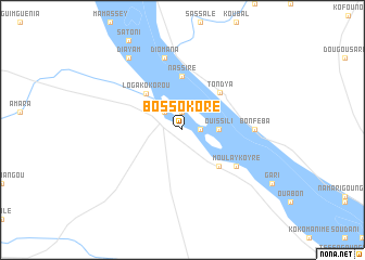 map of Bossokoré