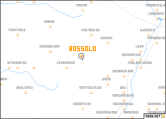 map of Bossolo