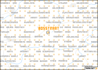 map of Bosstraat