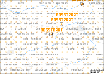 map of Bosstraat