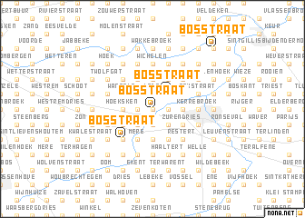 map of Bosstraat