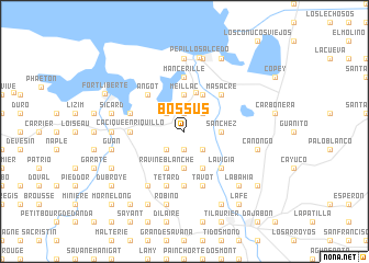 map of Bossus