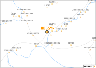 map of Bossya