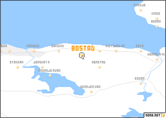 map of Bostad