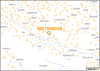 map of Bostahovina