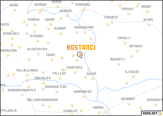 map of Bostancı