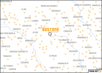 map of Bostane