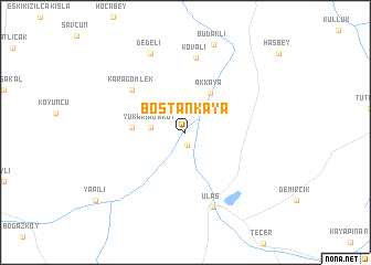 map of Bostankaya