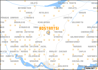 map of Bostantsi