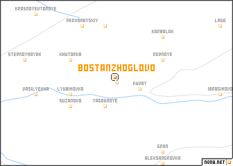 map of Bostanzhoglovo