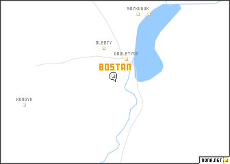 map of Bostan