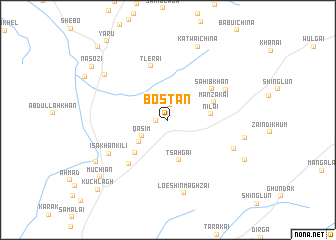 map of Bostān