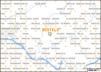 map of Bostelo
