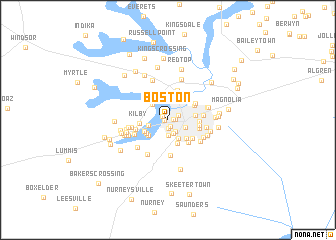 map of Boston