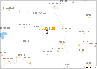 map of Boston