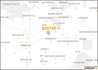 map of Boston