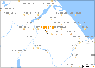 map of Boston