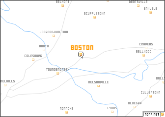 map of Boston