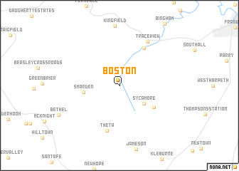 map of Boston