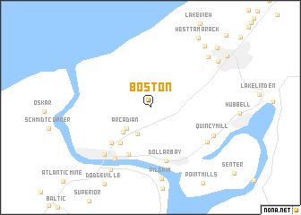 map of Boston