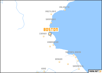 map of Boston