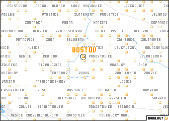 map of Bostov