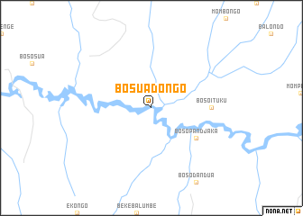 map of Bosuadongo