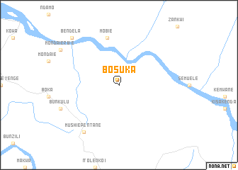 map of Bosuka