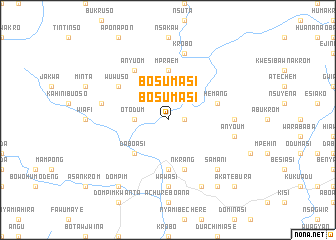 map of Bosumasi