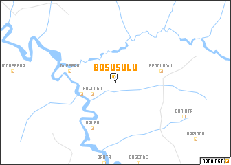 map of Bosusulu