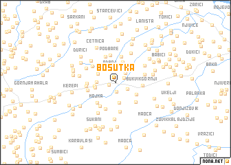 map of Bosutka