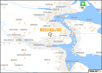 map of Bosvedjan