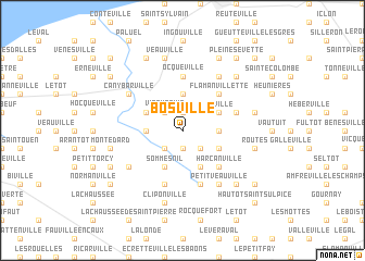 map of Bosville