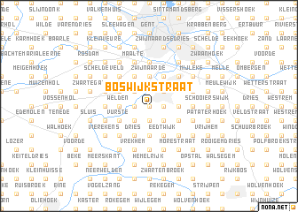 map of Boswijkstraat