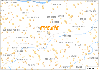 map of Botajica