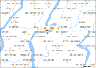 map of Botalbania