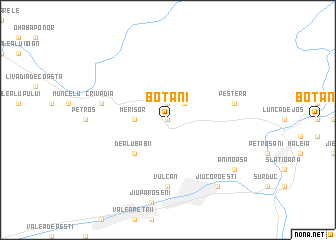 map of Botani