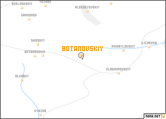 map of Botanovskiy