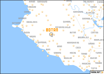 map of Botan