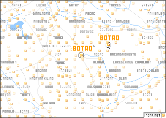 map of Botao