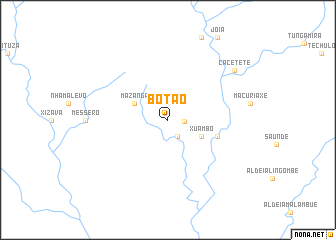 map of Botão