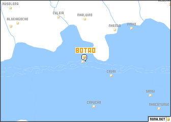 map of Botão