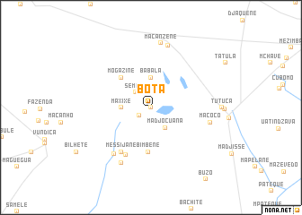 map of Bota