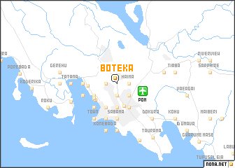 map of Boteka